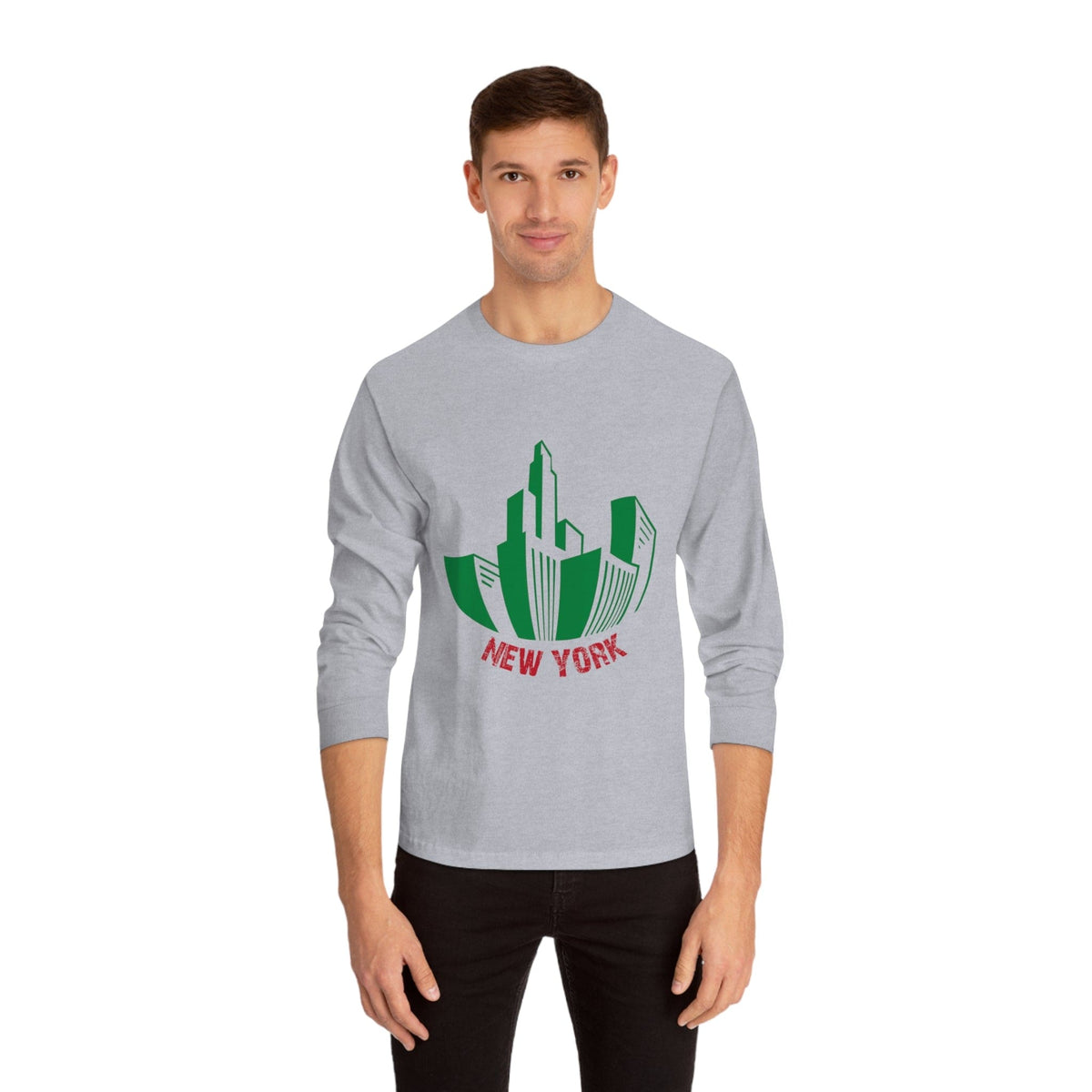 NEW YORK – Trendy Design, Premium Long Sleeve Tee