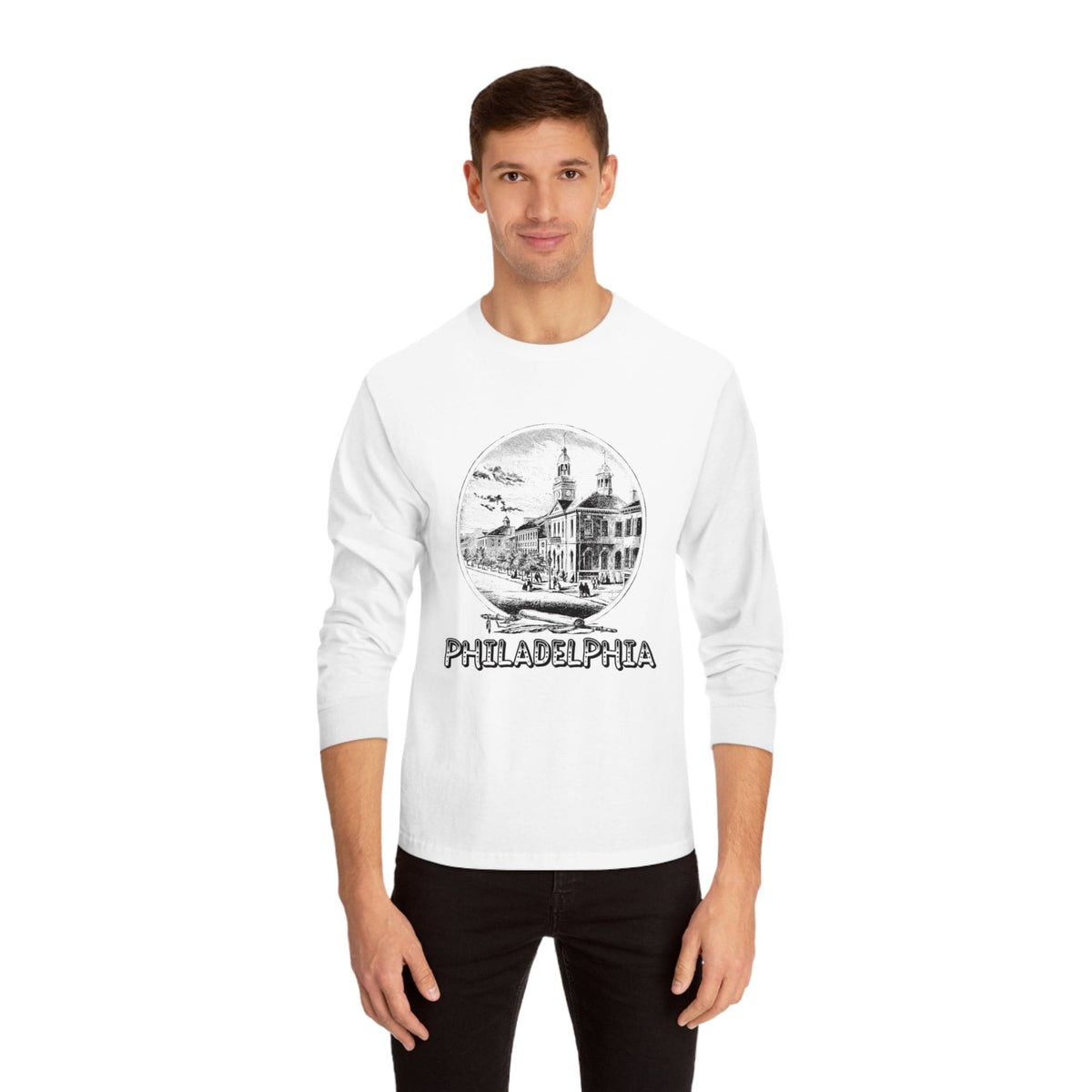 PHILADELPHIA – Trendy Design, Premium Long Sleeve Tee