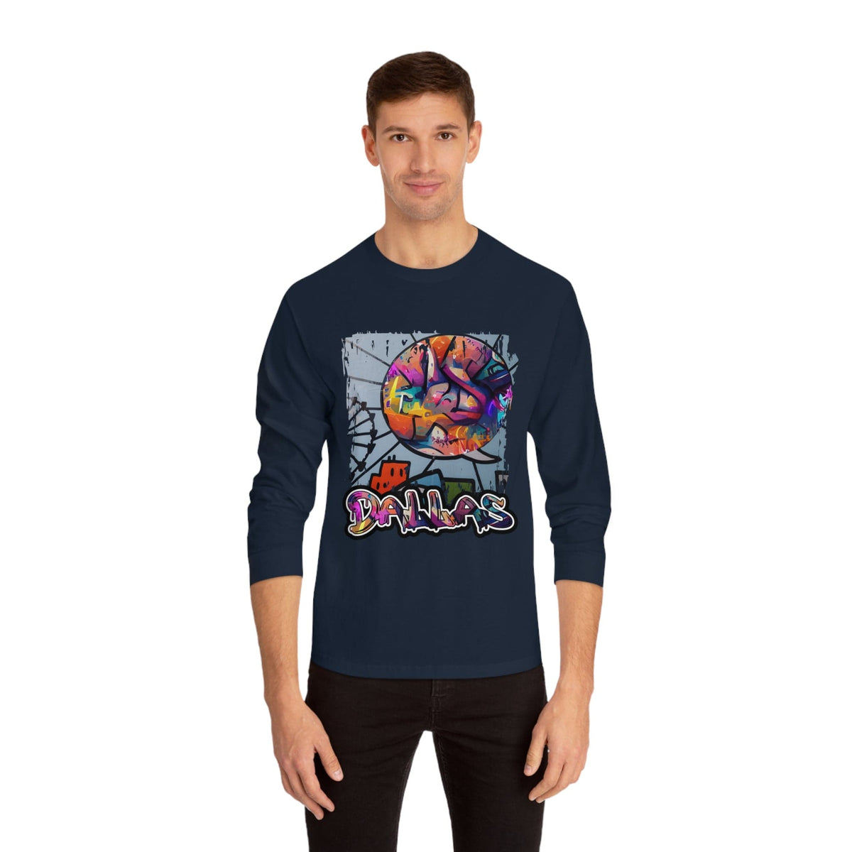 DALLAS – Trendy Design, Premium Long Sleeve Tee