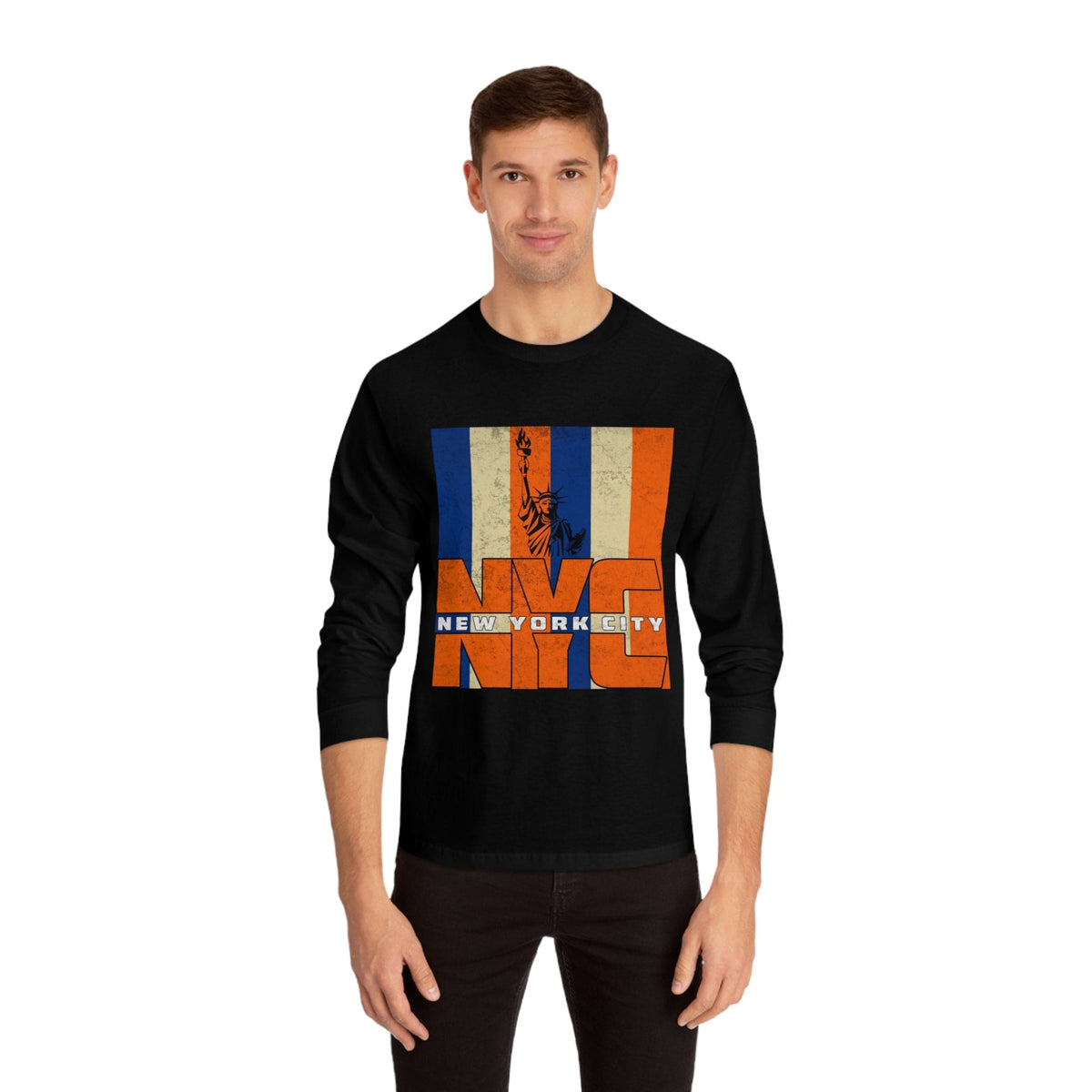 NEW YORK CITY – Trendy Design, Premium Long Sleeve Tee