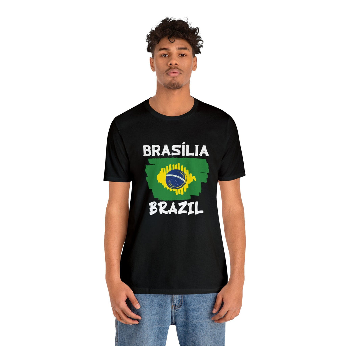 Brushstroke Brasília - Short Sleeve Tee