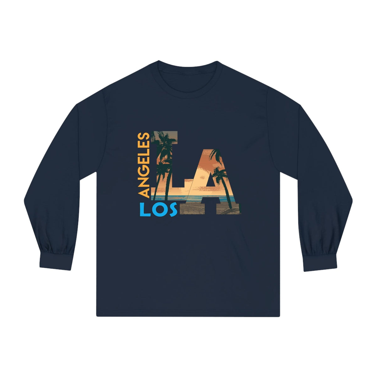 LOS ANGELES – Trendy Design, Premium Long Sleeve Tee