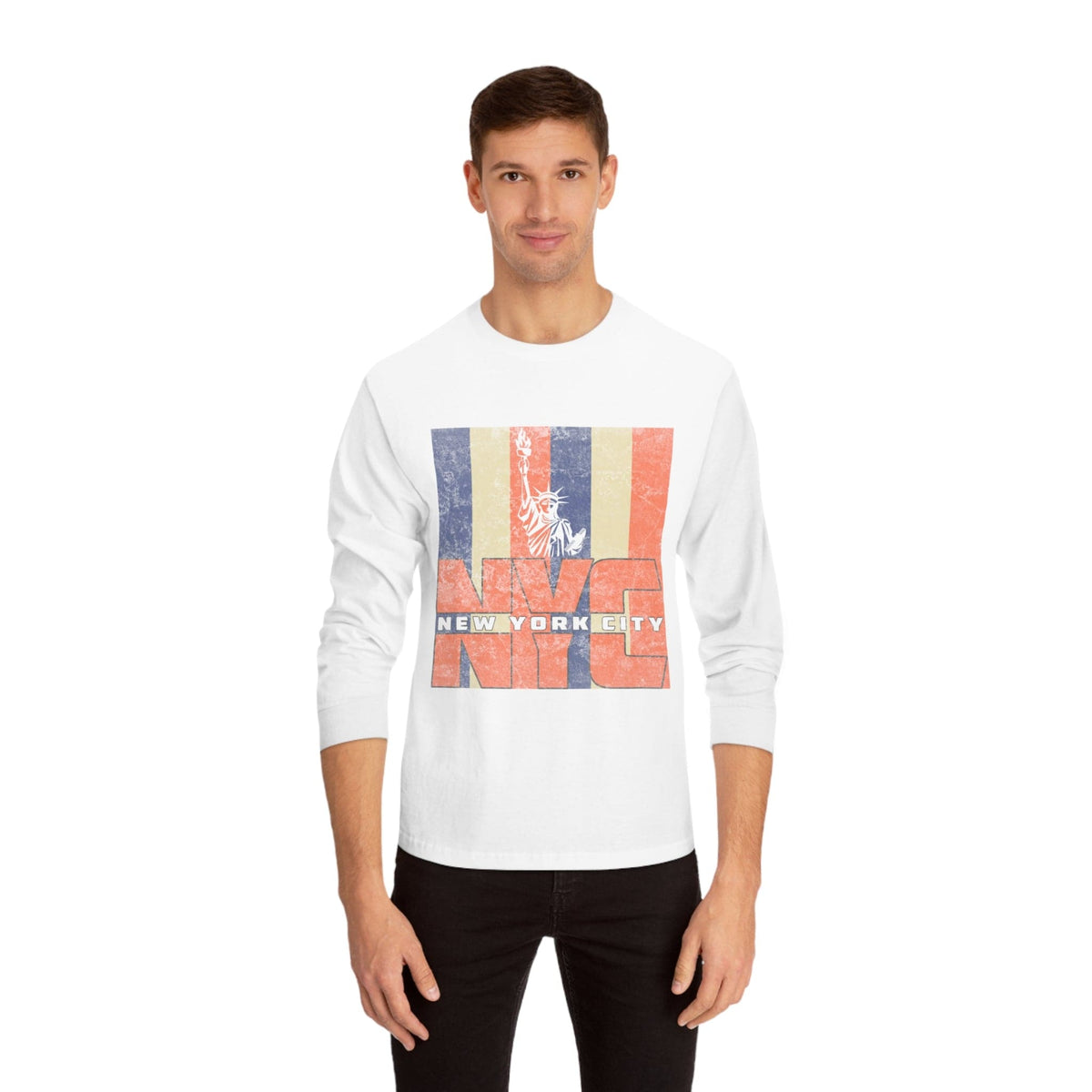 NEW YORK CITY – Trendy Design, Premium Long Sleeve Tee