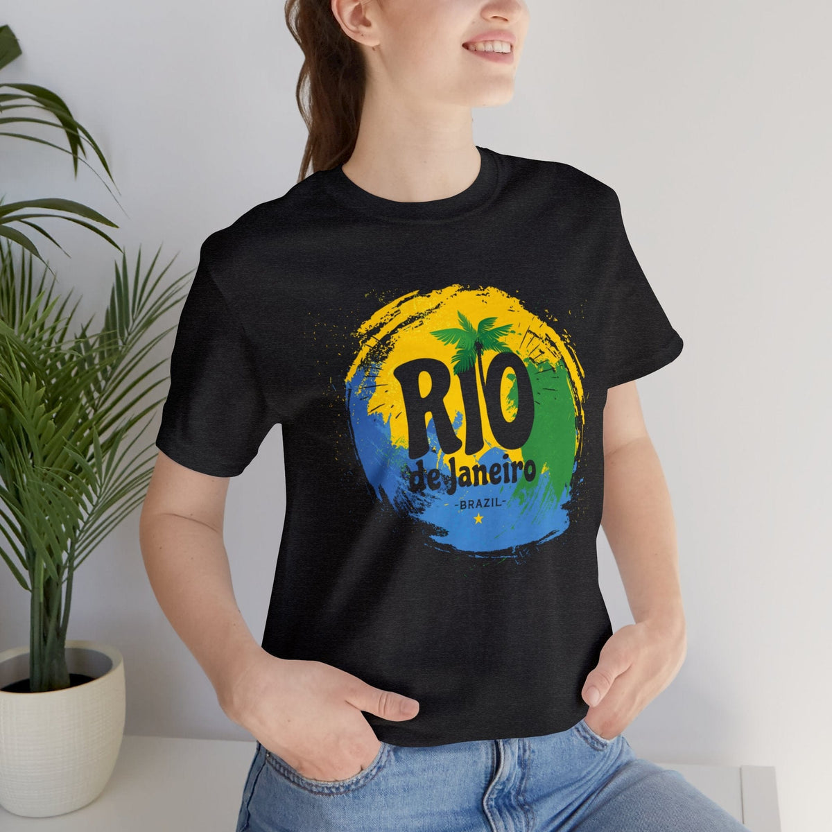 Rio Spirit Abstract - Short Sleeve Tee