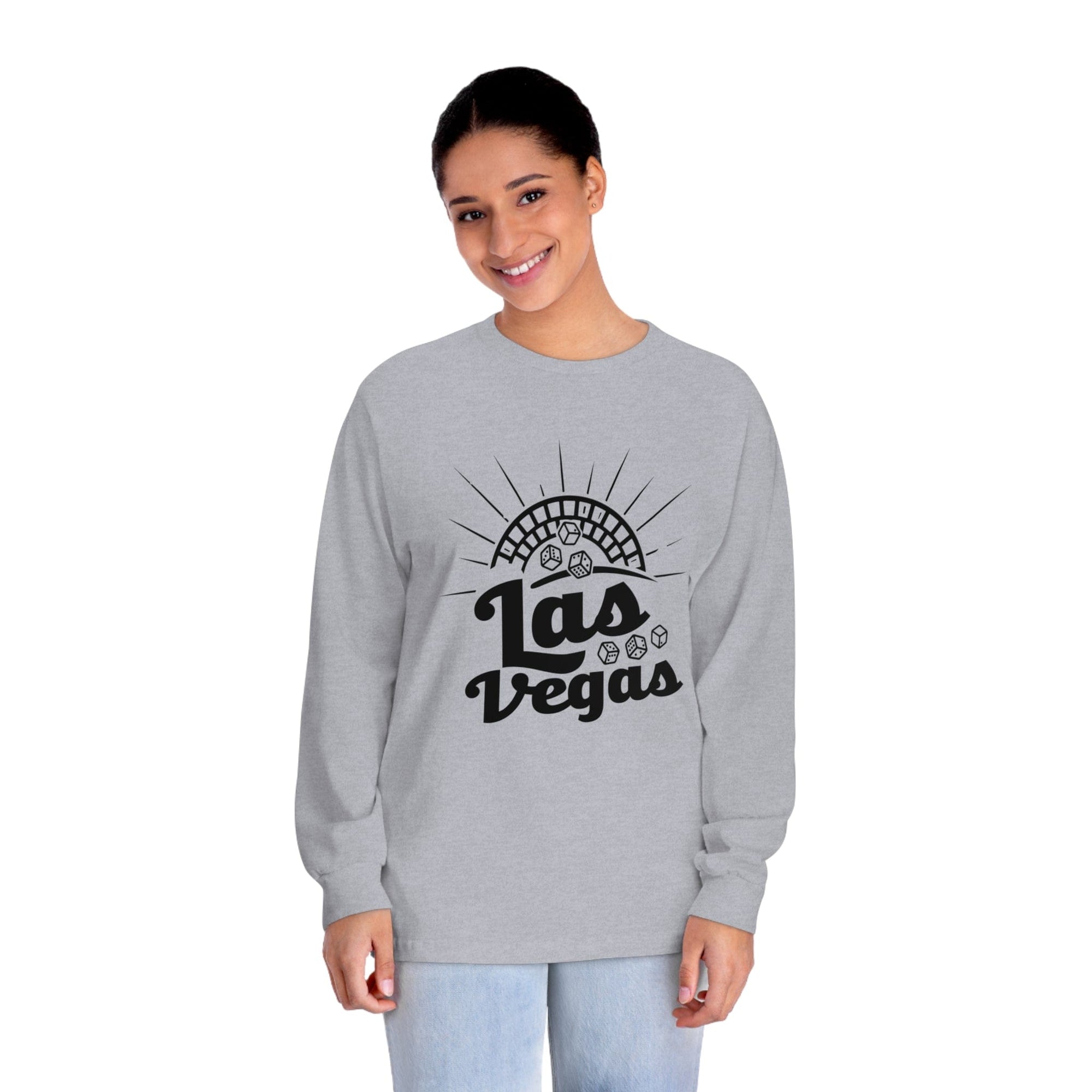 LAS VEGAS – Trendy Design, Premium Long Sleeve Tee