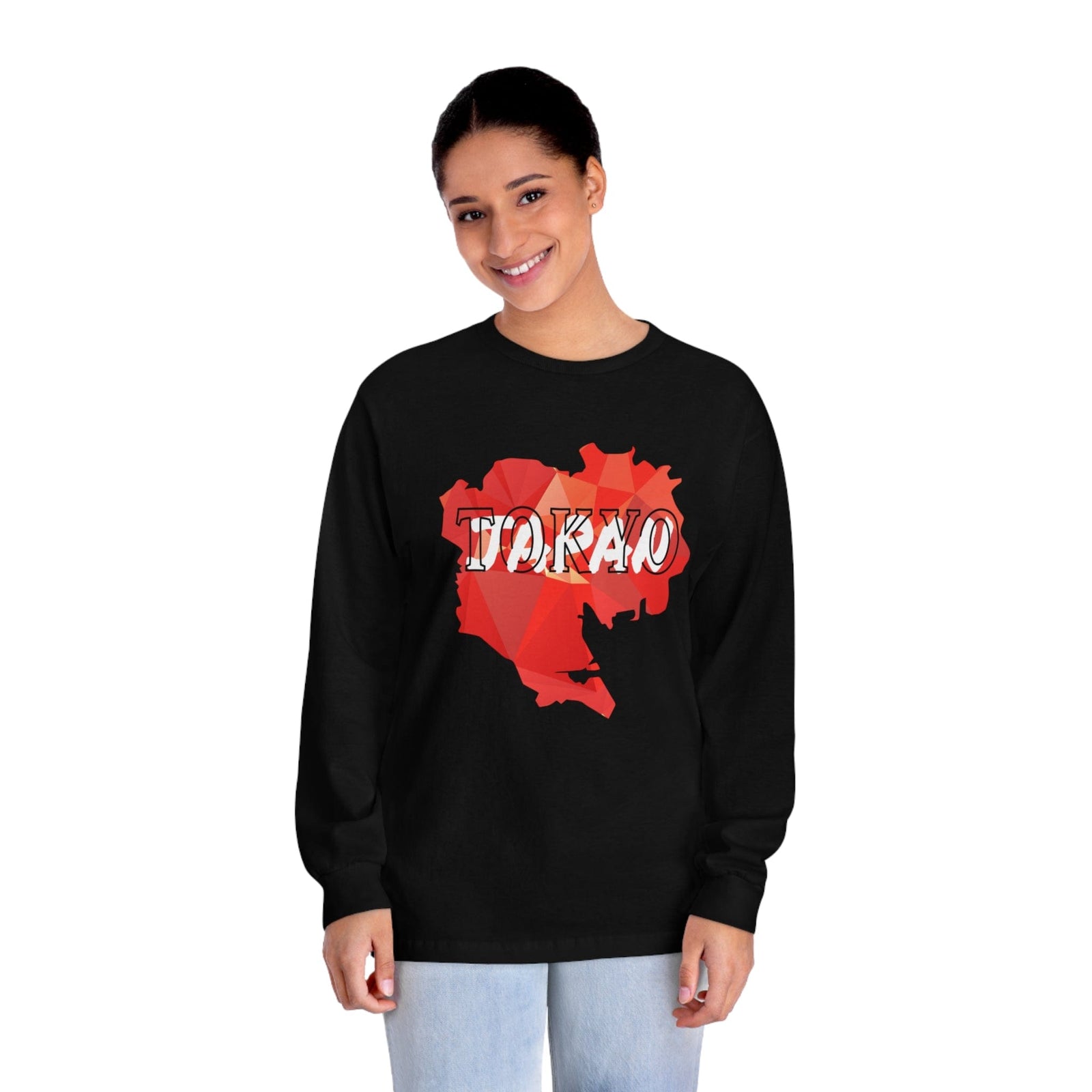 TOKYO – Trendy Design, Premium Long Sleeve Tee