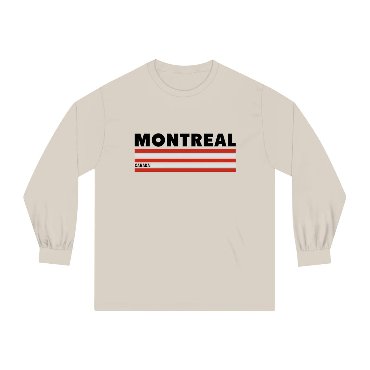 MONTREAL – Trendy Design, Premium Long Sleeve Tee