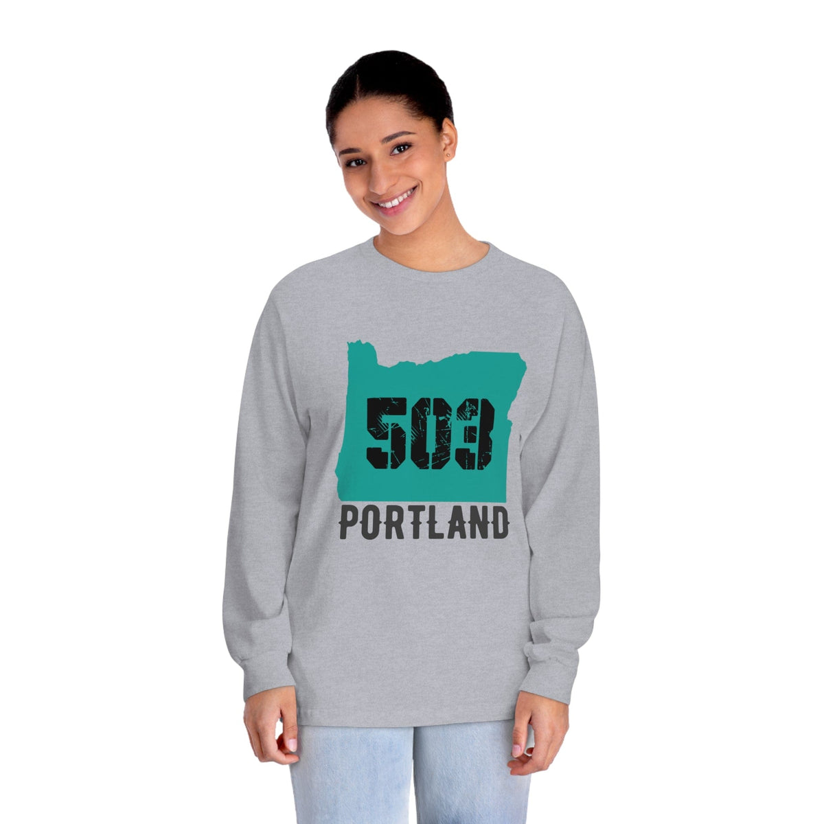 PORTLAND – Trendy Design, Premium Long Sleeve Tee