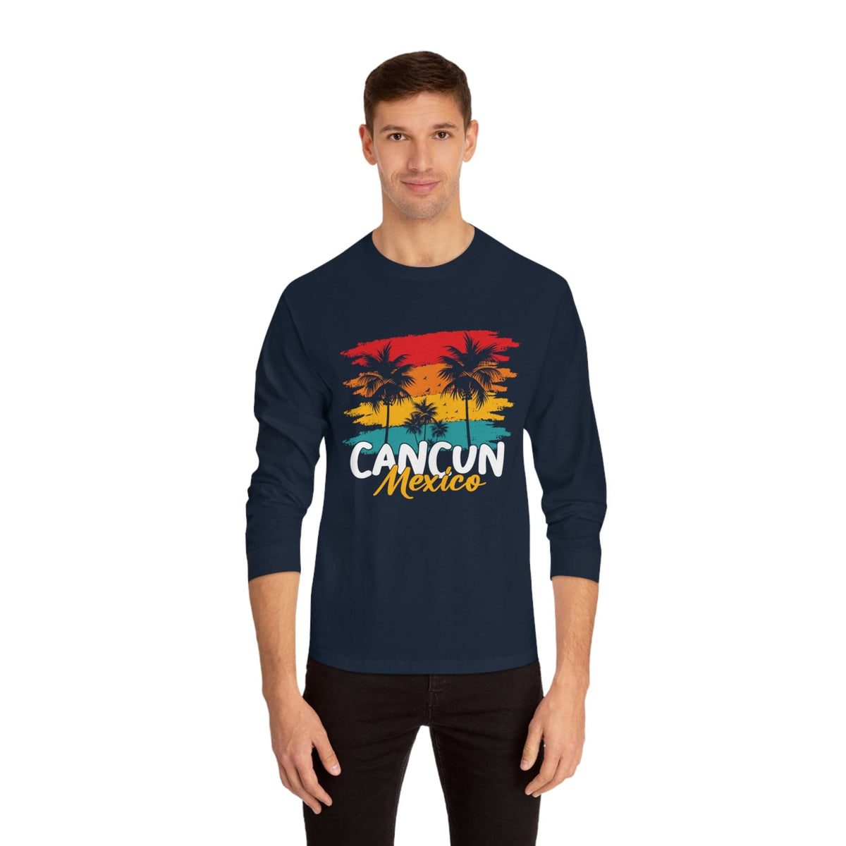 CANCUN – Trendy Design, Premium Long Sleeve Tee