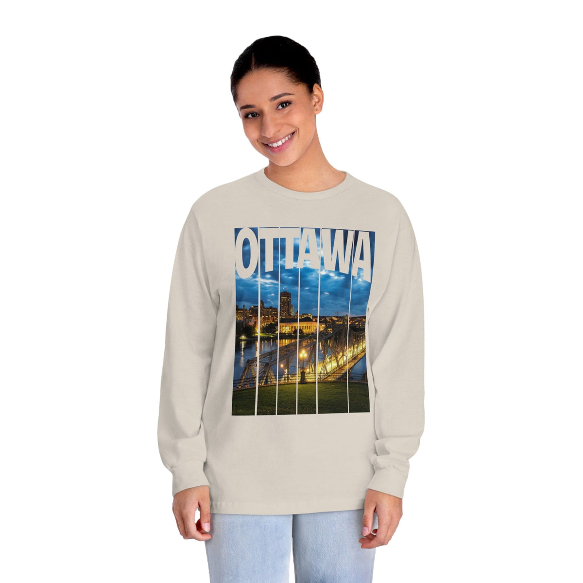 OTTAWA – Trendy Design, Premium Long Sleeve Tee