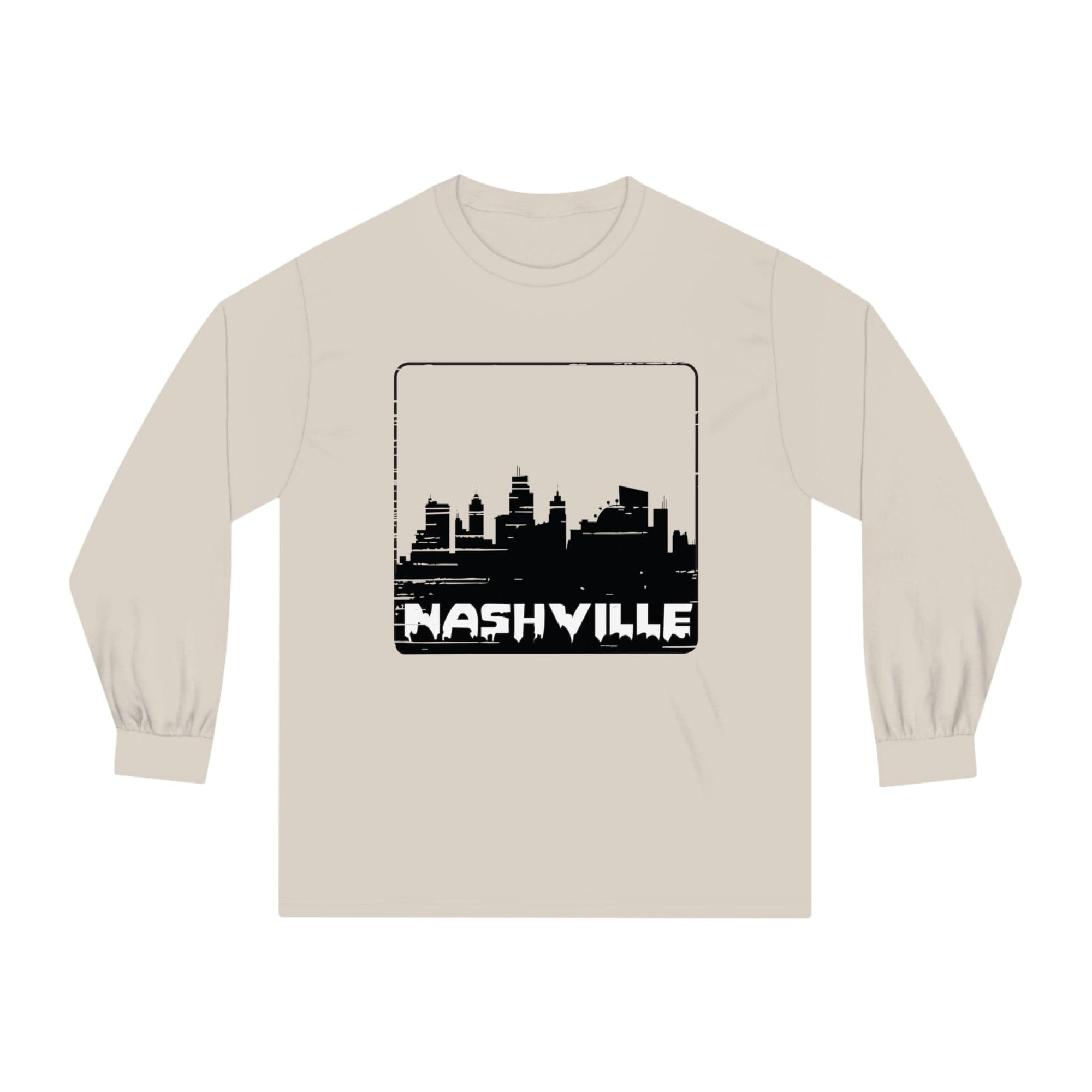 NASHVILLE – Trendy Design, Premium Long Sleeve Tee