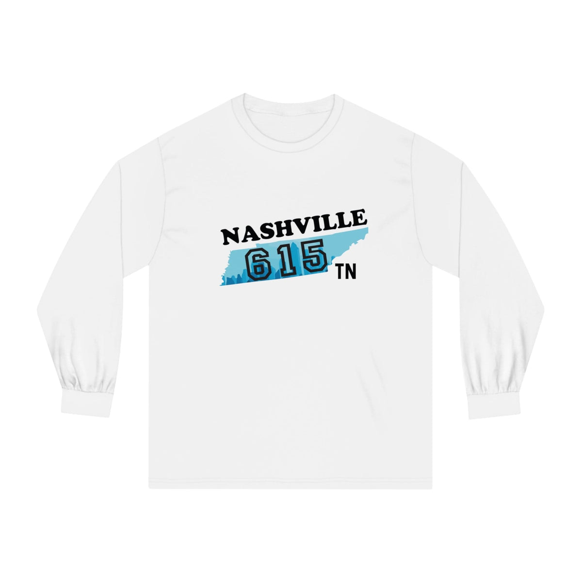 NASHVILLE – Trendy Design, Premium Long Sleeve Tee