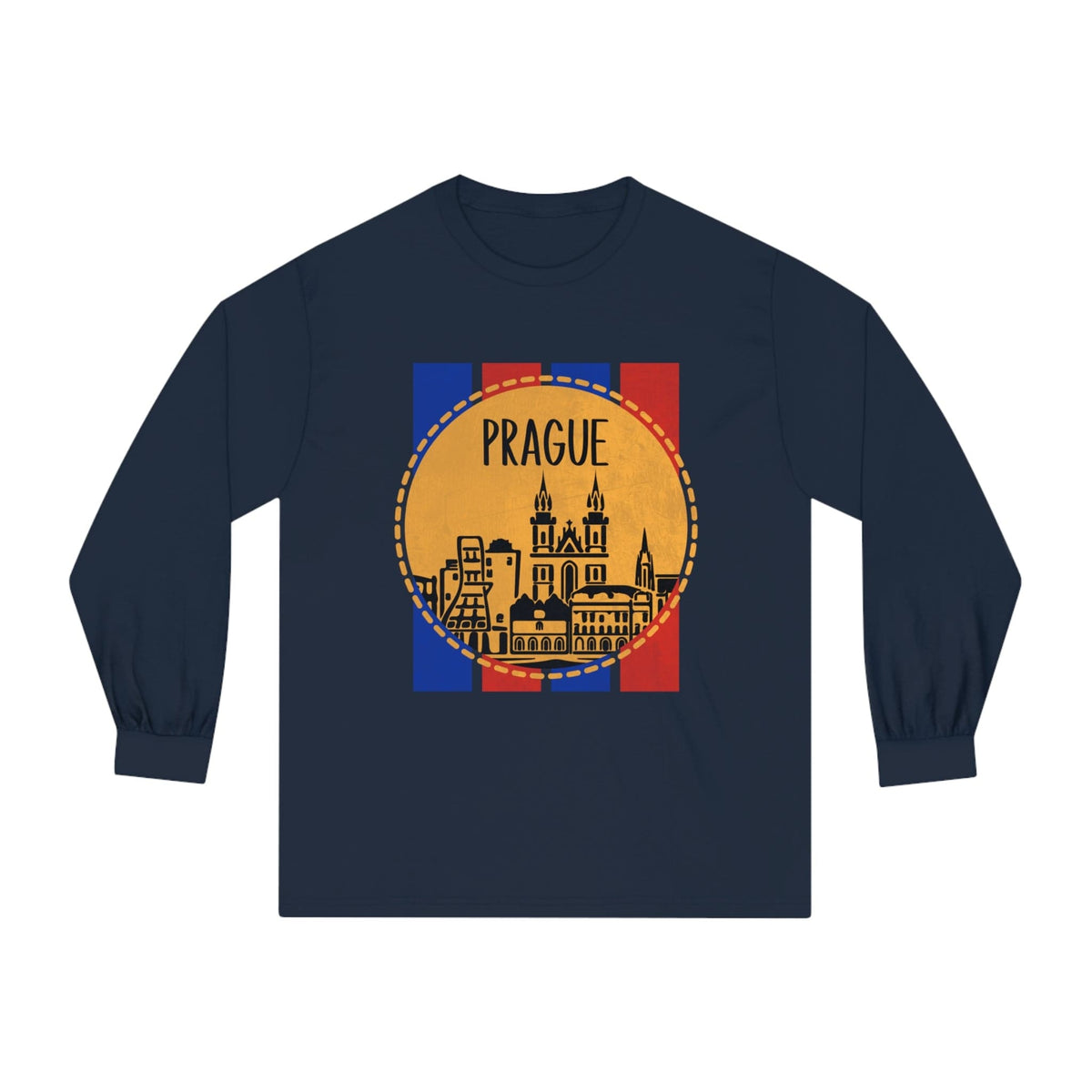 PRAGUE – Trendy Design, Premium Long Sleeve Tee