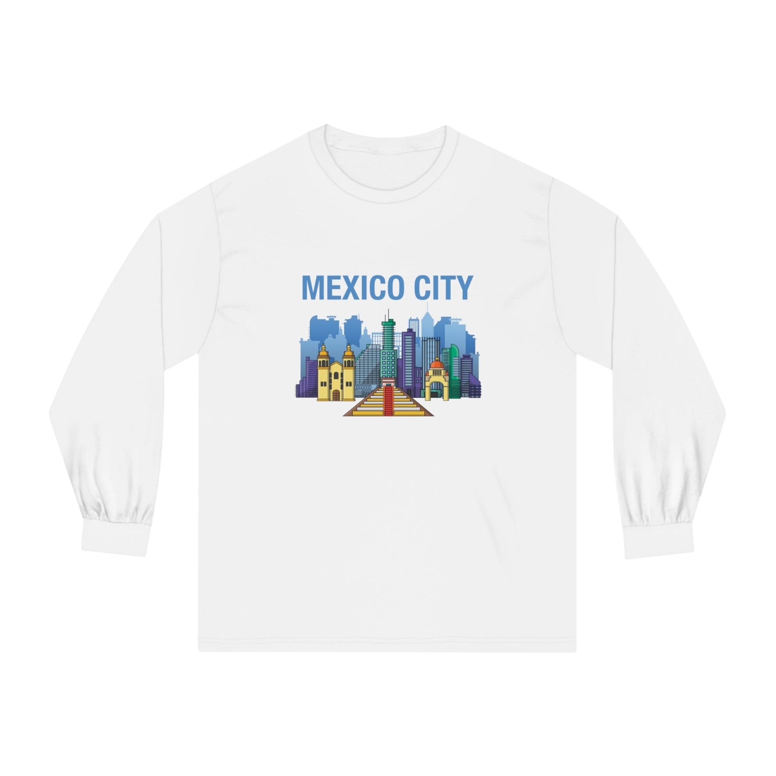 MEXICO CITY – Trendy Design, Premium Long Sleeve Tee