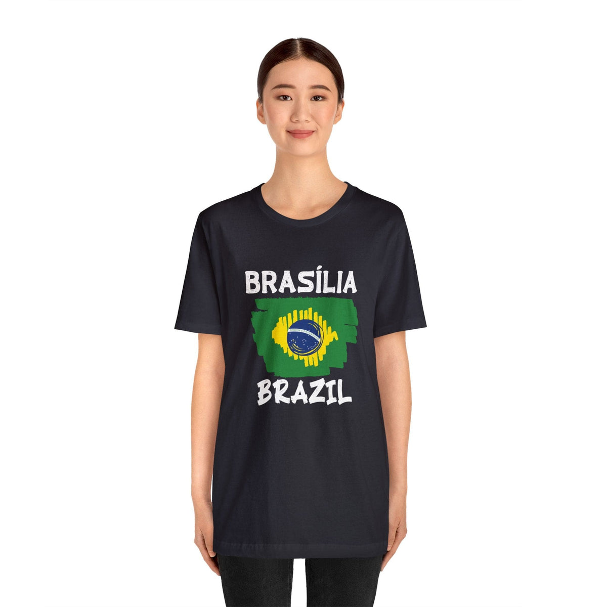 Brushstroke Brasília - Short Sleeve Tee