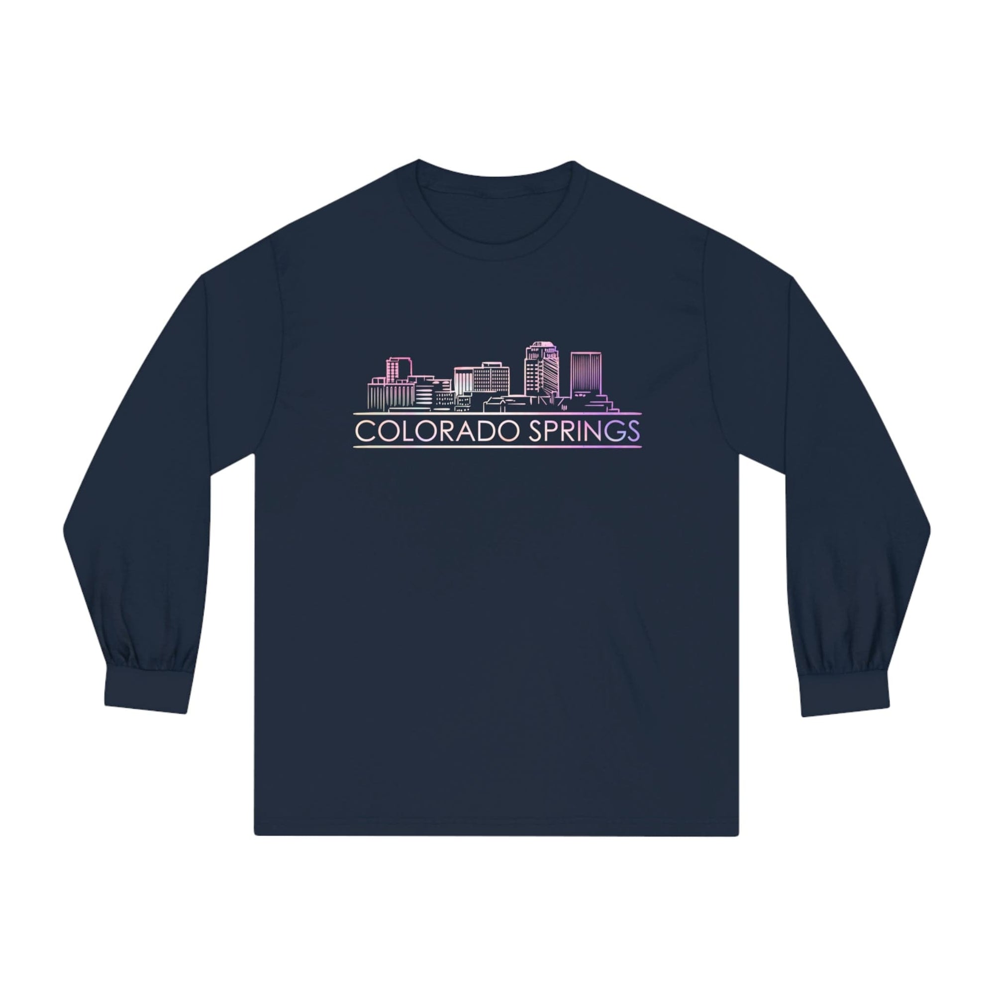 COLORADO SPRINGS – Trendy Design, Premium Long Sleeve Tee