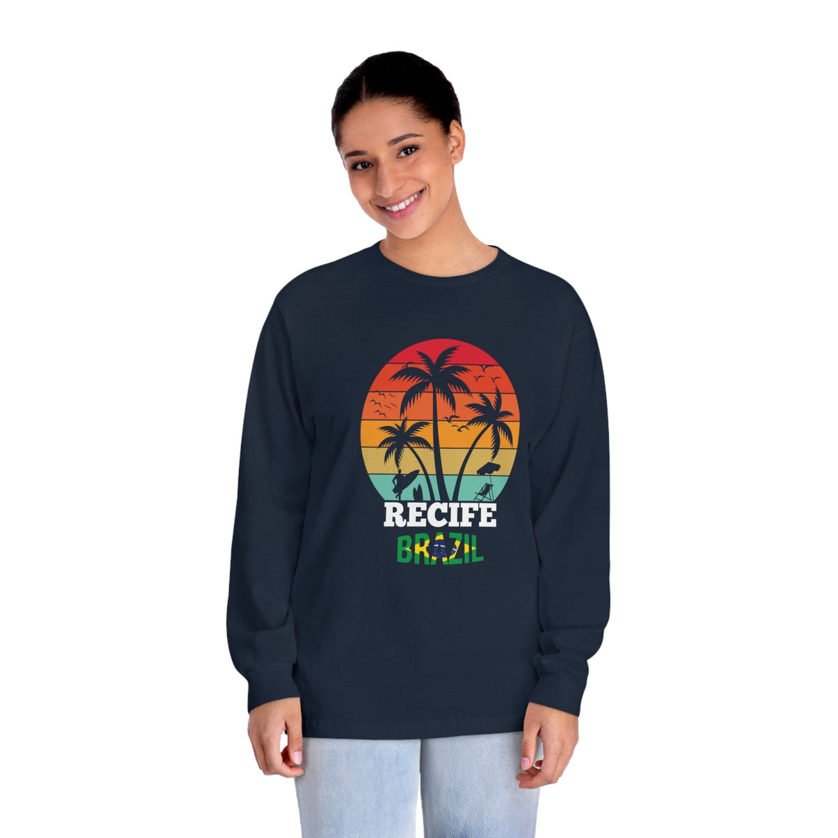 RECIFE – Trendy Design, Premium Long Sleeve Tee