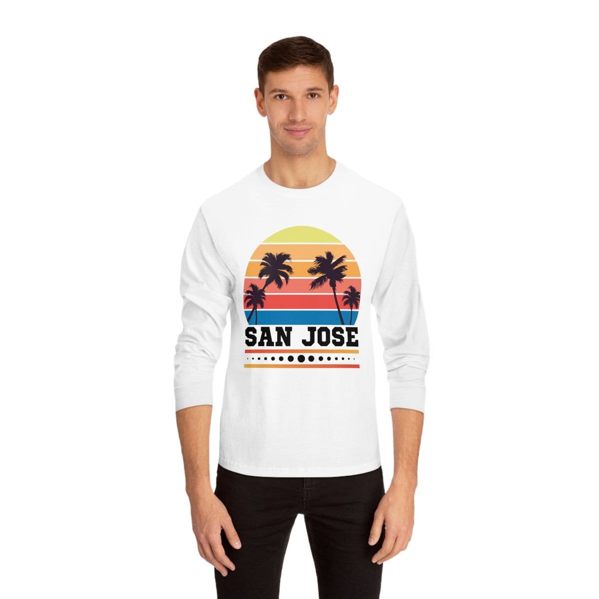 SAN JOSE – Trendy Design, Premium Long Sleeve Tee