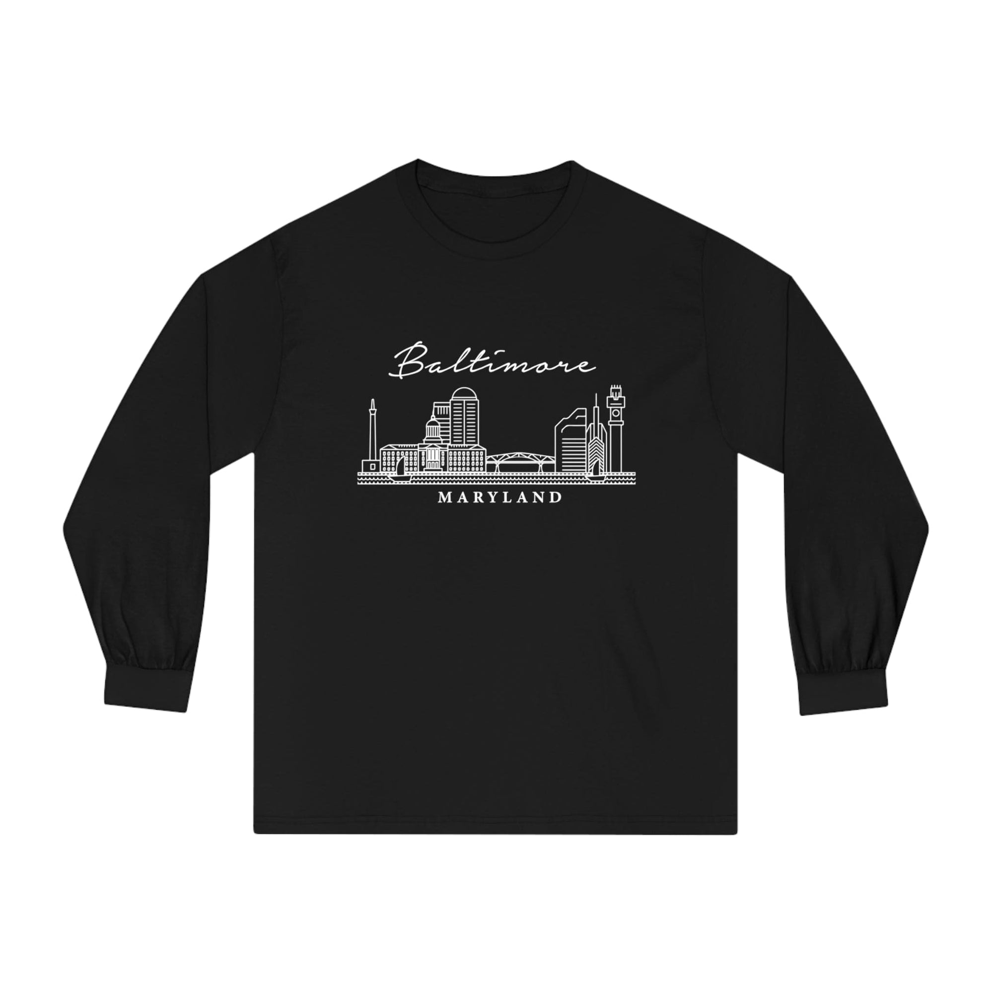 BALTIMORE – Trendy Design, Premium Long Sleeve Tee