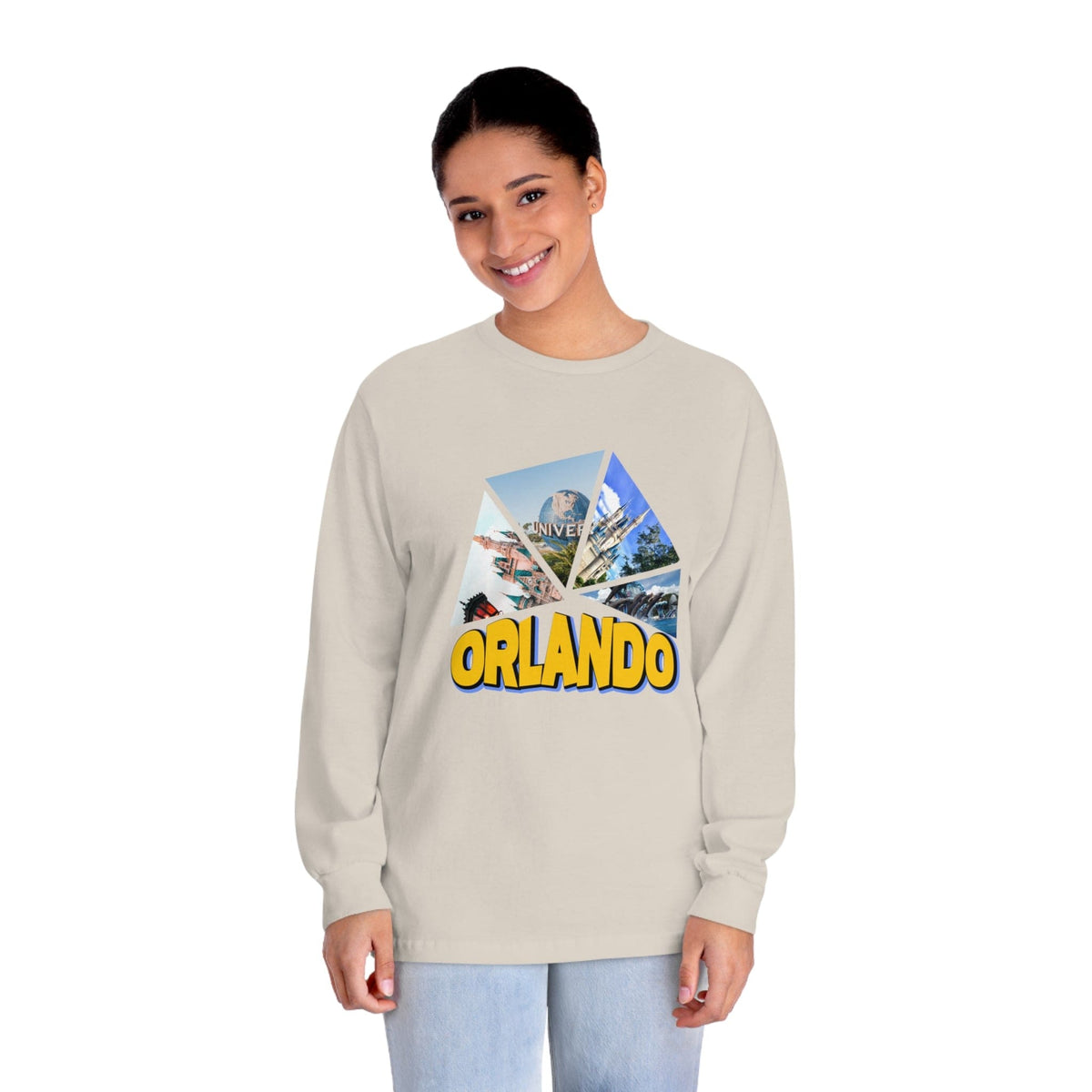 ORLANDO – Trendy Design, Premium Long Sleeve Tee