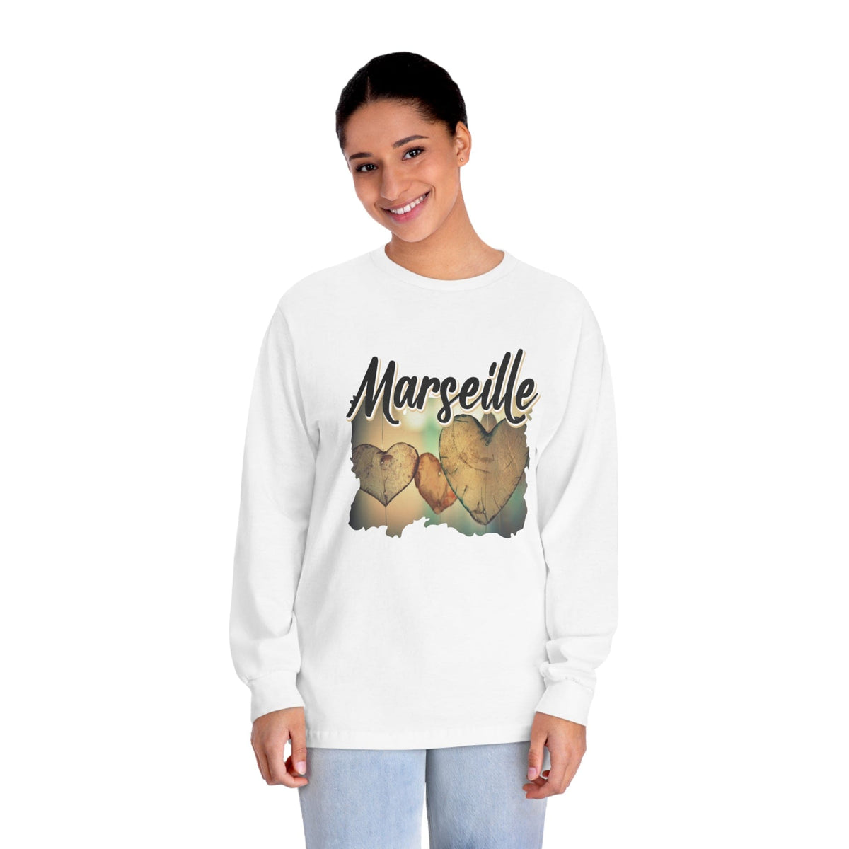 MARSEILLE – Trendy Design, Premium Long Sleeve Tee