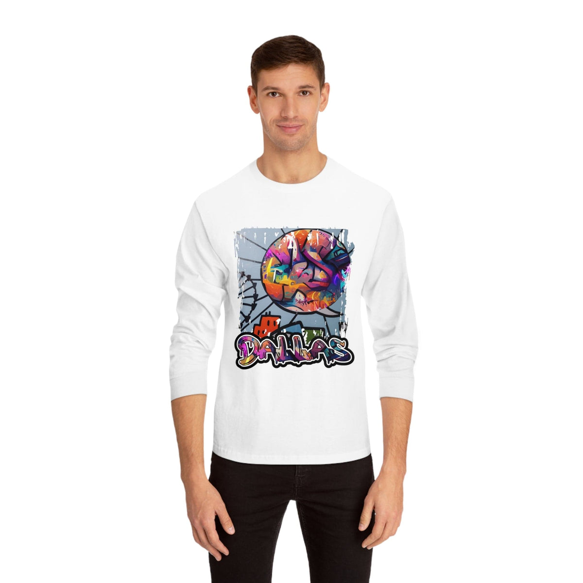 DALLAS – Trendy Design, Premium Long Sleeve Tee