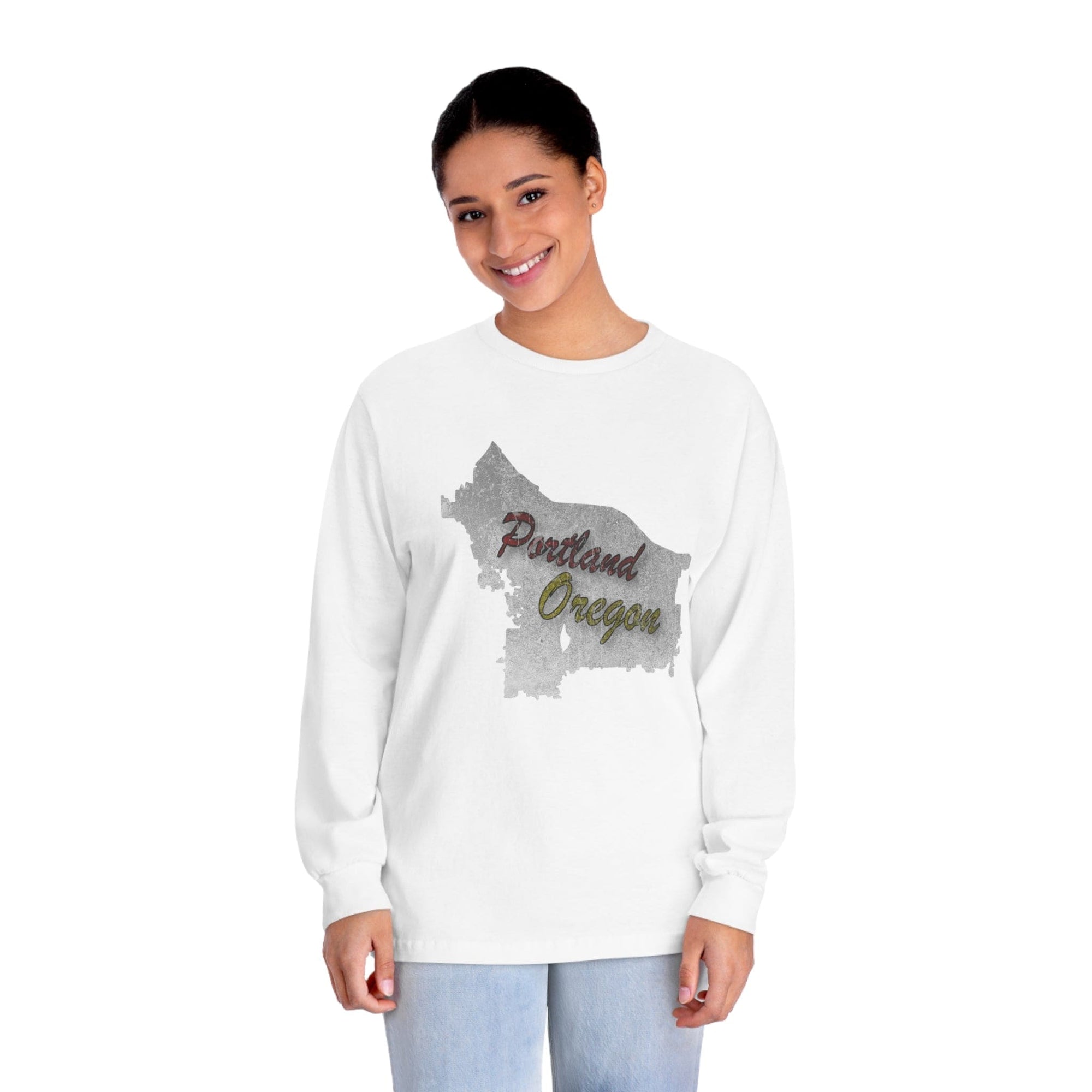 PORTLAND – Trendy Design, Premium Long Sleeve Tee