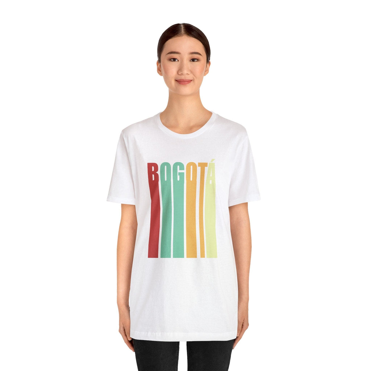 Vintage Bogotá Vertical - Short Sleeve Tee