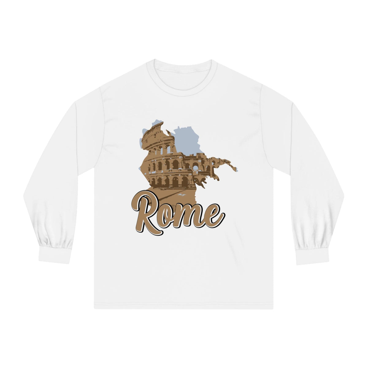 ROME – Trendy Design, Premium Long Sleeve Tee