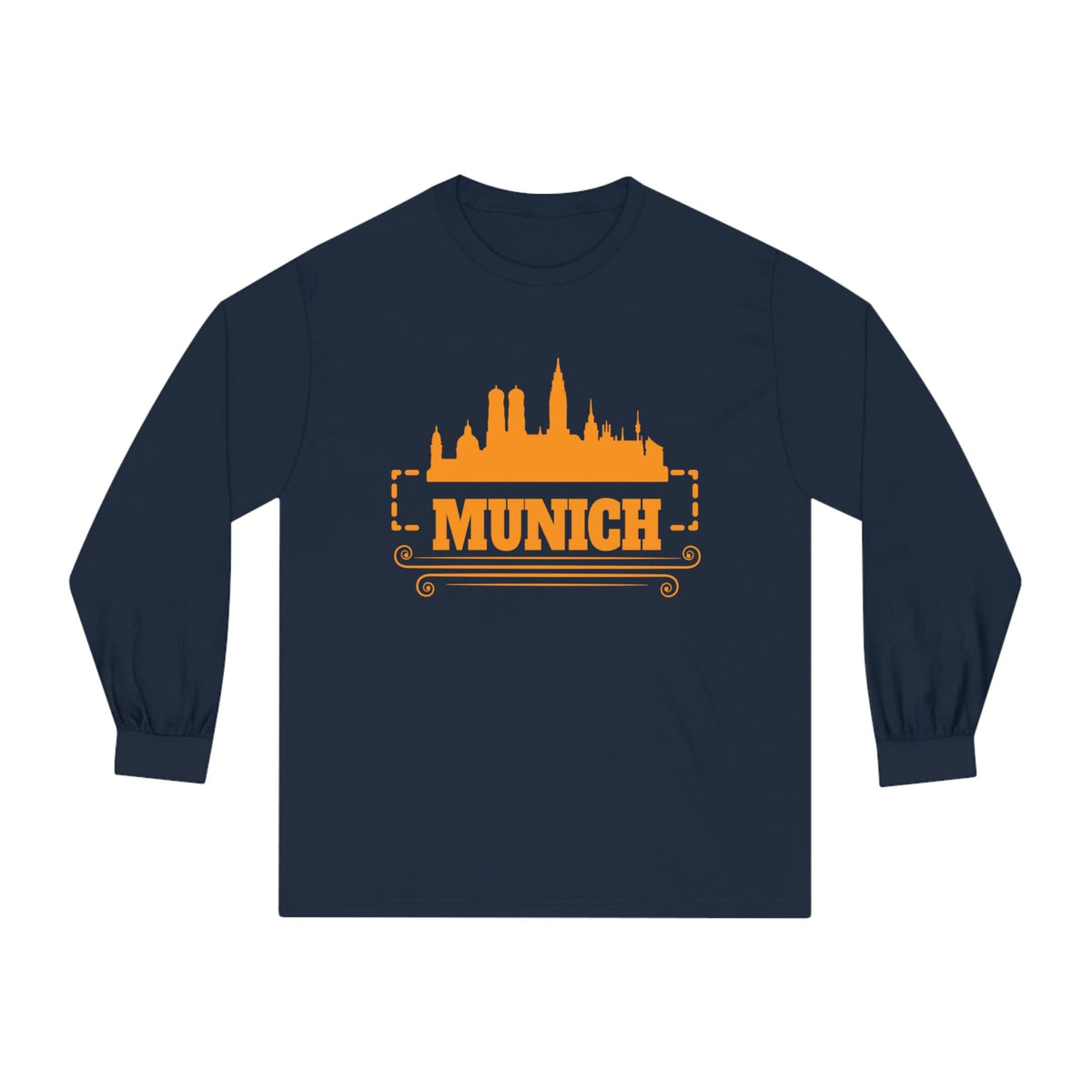 MUNICH – Trendy Design, Premium Long Sleeve Tee