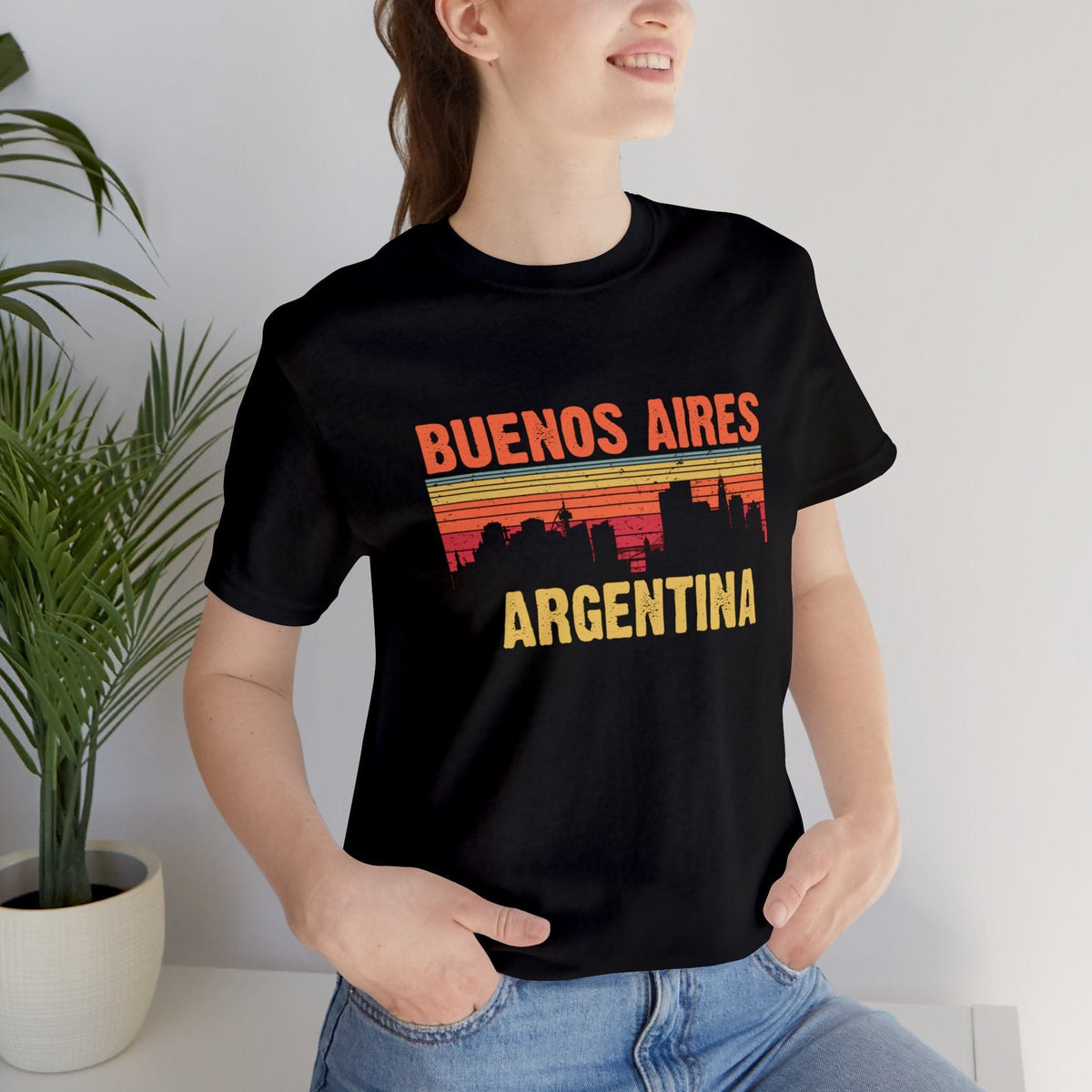 Buenos Aires Nightscape - Short Sleeve Tee