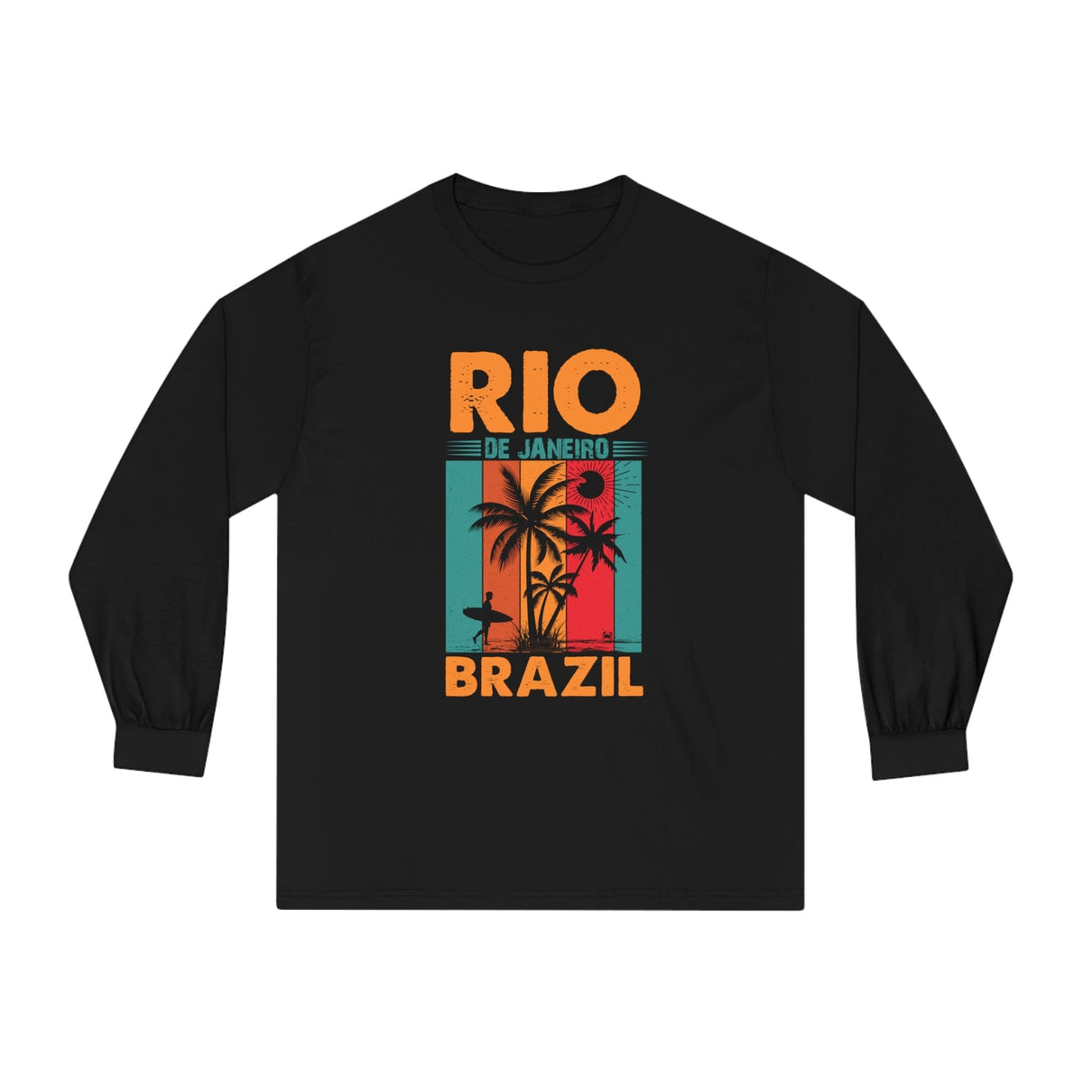 RIO de JANEIRO – Trendy Design, Premium Long Sleeve Tee