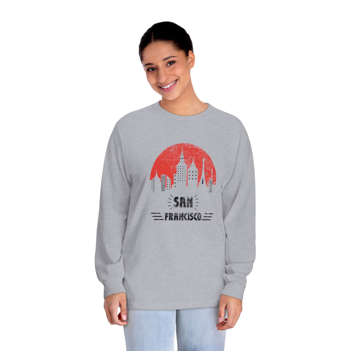 SAN FRANCISCO – Trendy Design, Premium Long Sleeve Tee