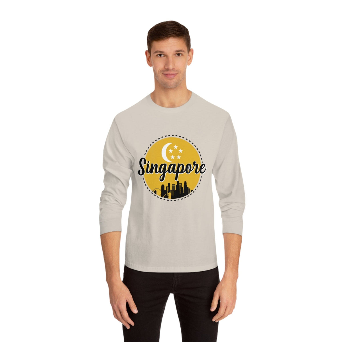 SINGAPORE – Trendy Design, Premium Long Sleeve Tee