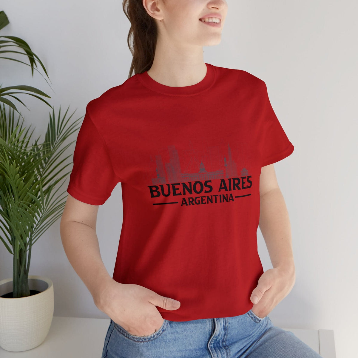 Buenos Aires Skyline - Short Sleeve Tee