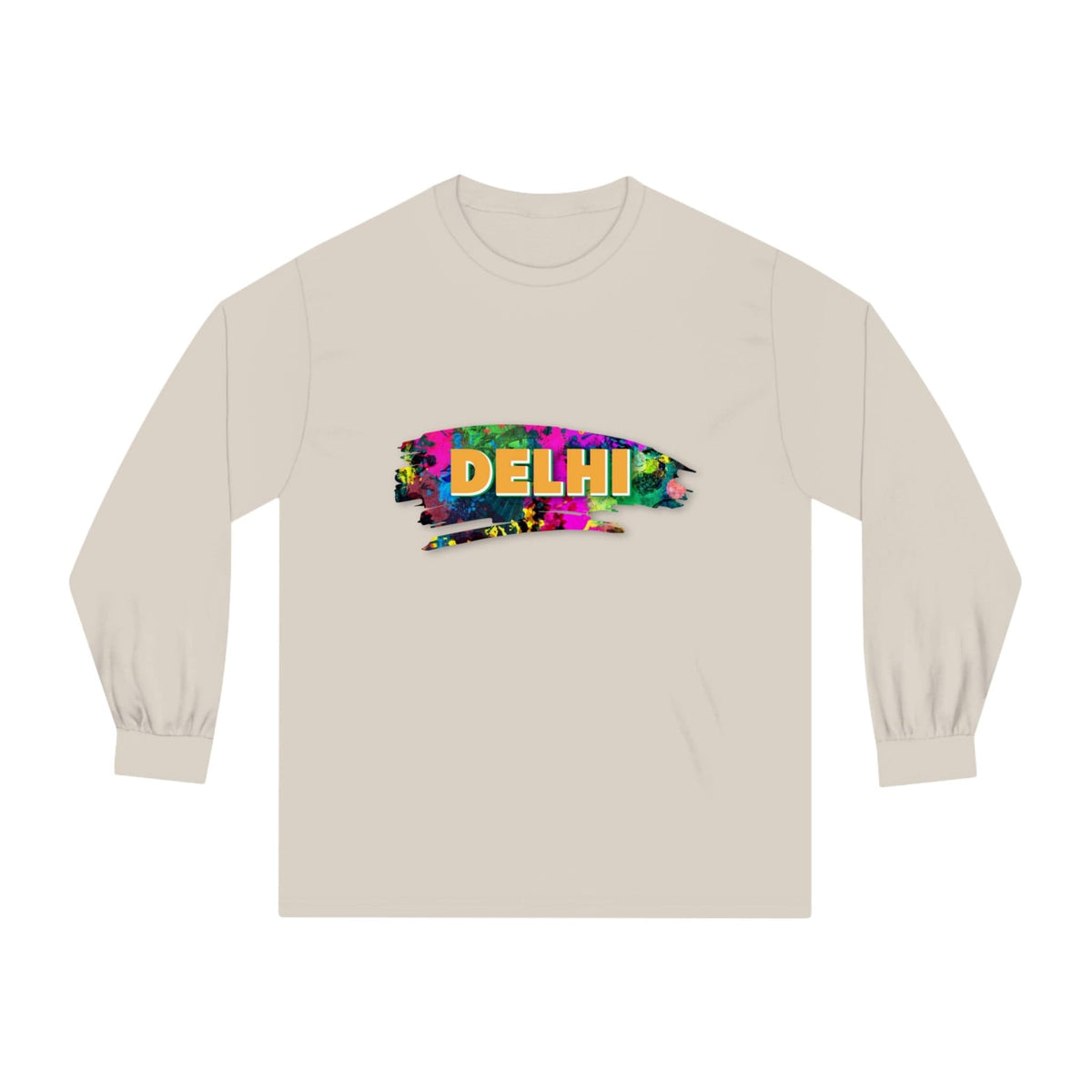 DELHI – Trendy Design, Premium Long Sleeve Tee