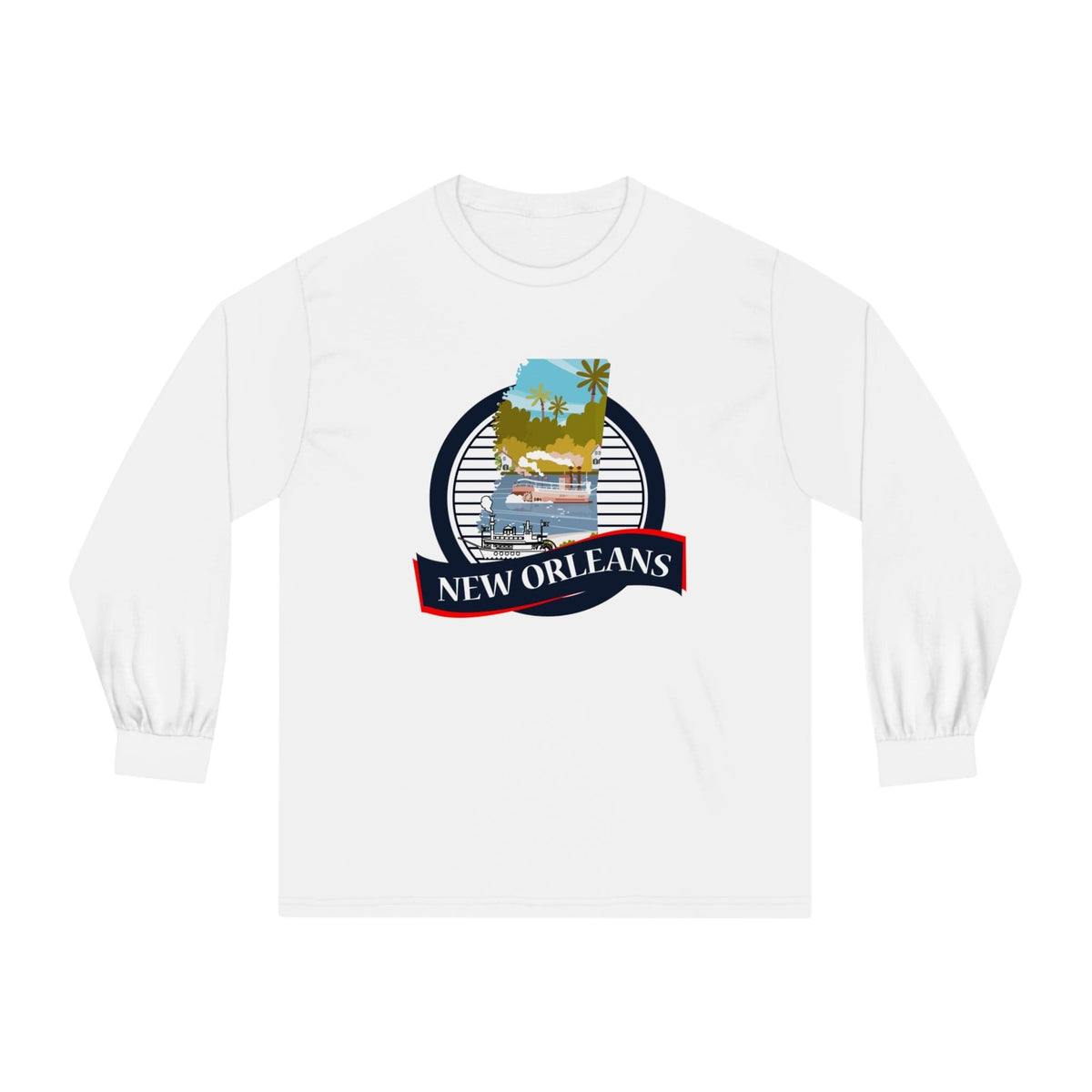 NEW ORLEANS – Trendy Design, Premium Long Sleeve Tee