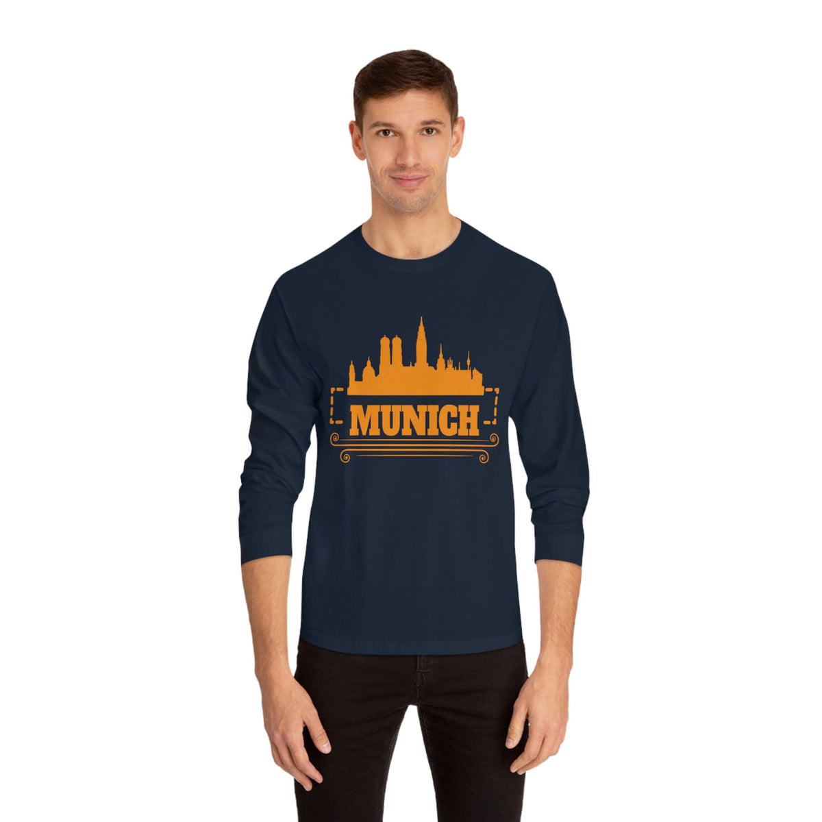 MUNICH – Trendy Design, Premium Long Sleeve Tee