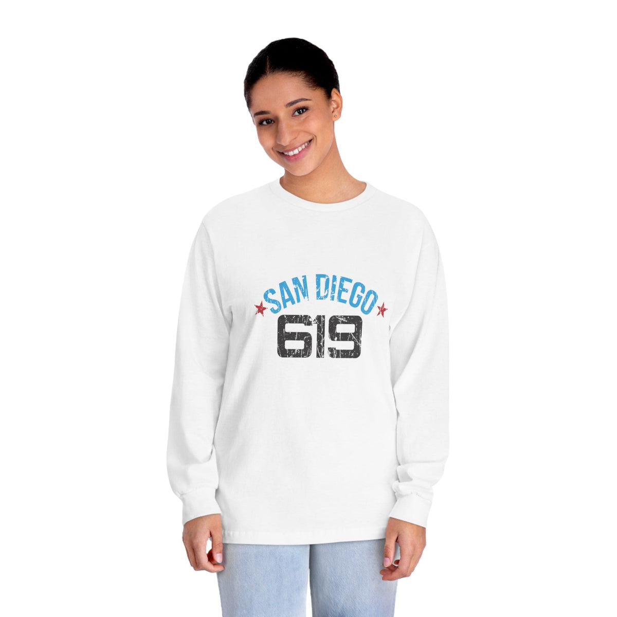 SAN DIEGO – Trendy Design, Premium Long Sleeve Tee