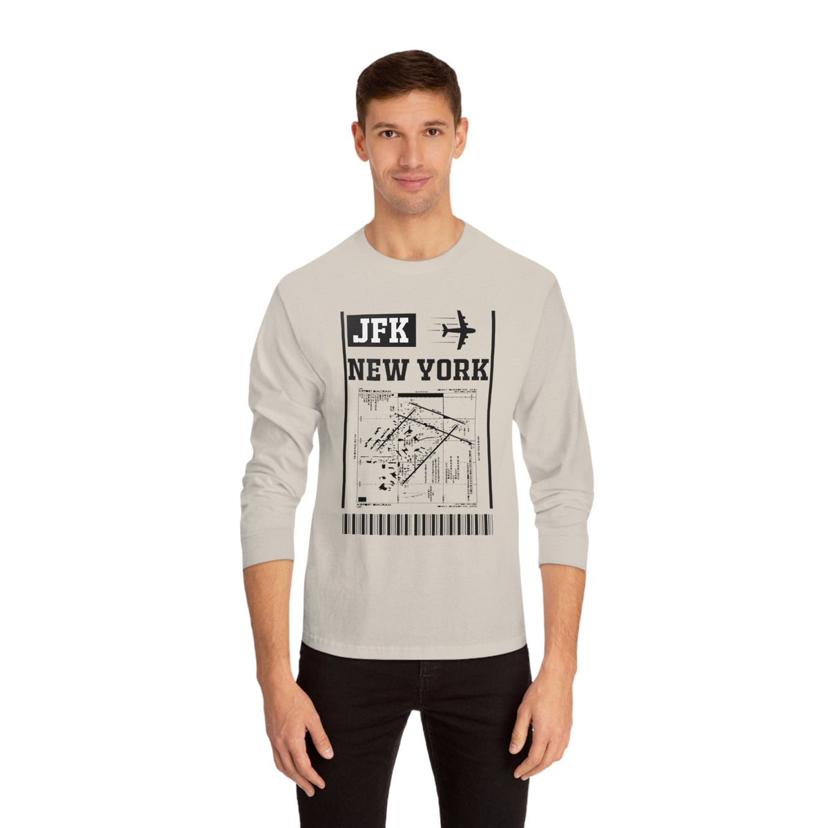 NEW YORK – Trendy Design, Premium Long Sleeve Tee