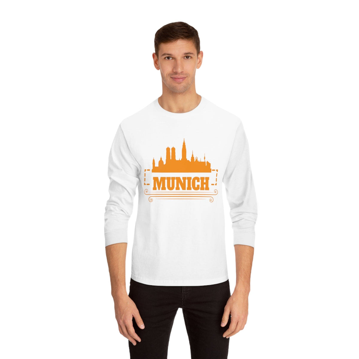 MUNICH – Trendy Design, Premium Long Sleeve Tee