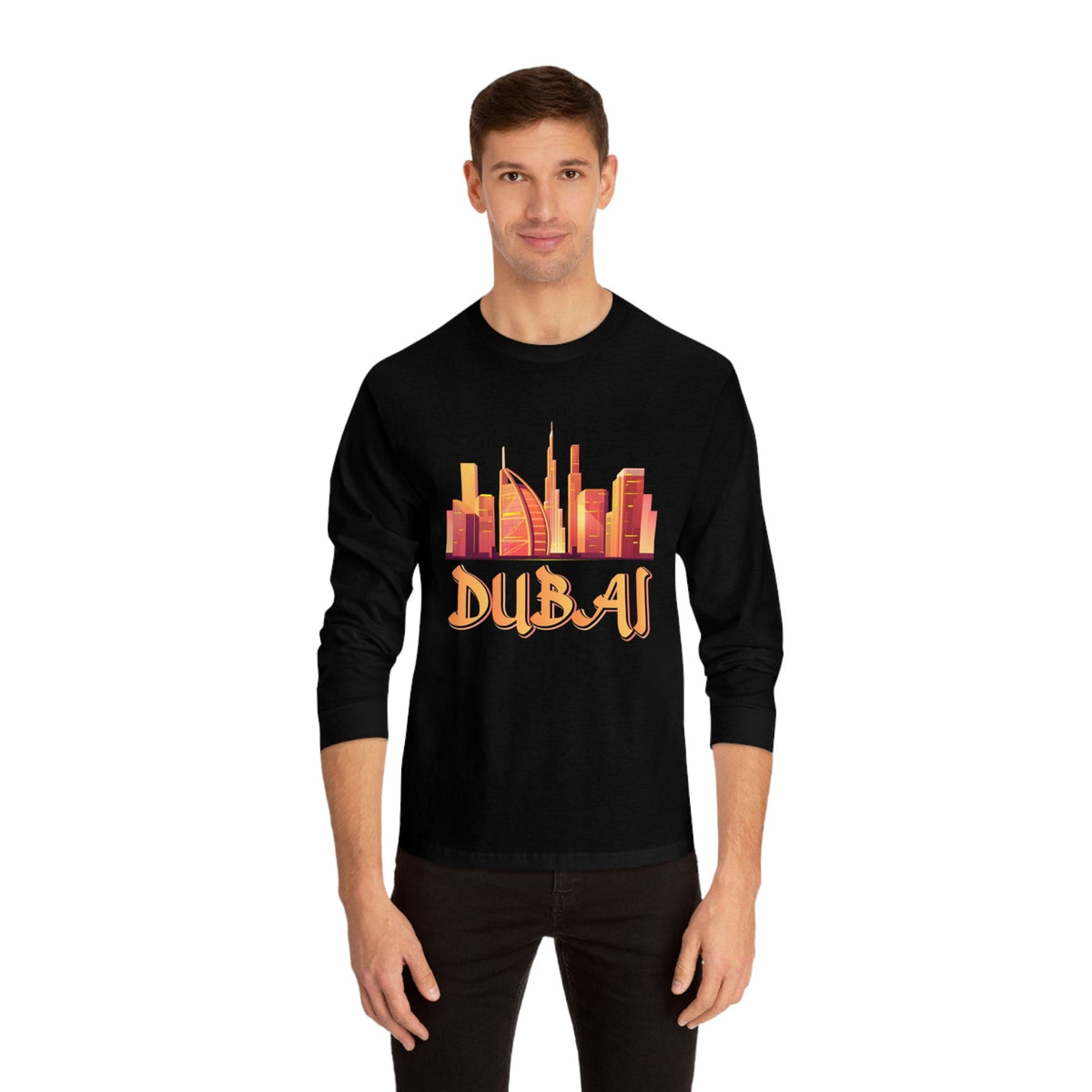 DUBAI – Trendy Design, Premium Long Sleeve Tee