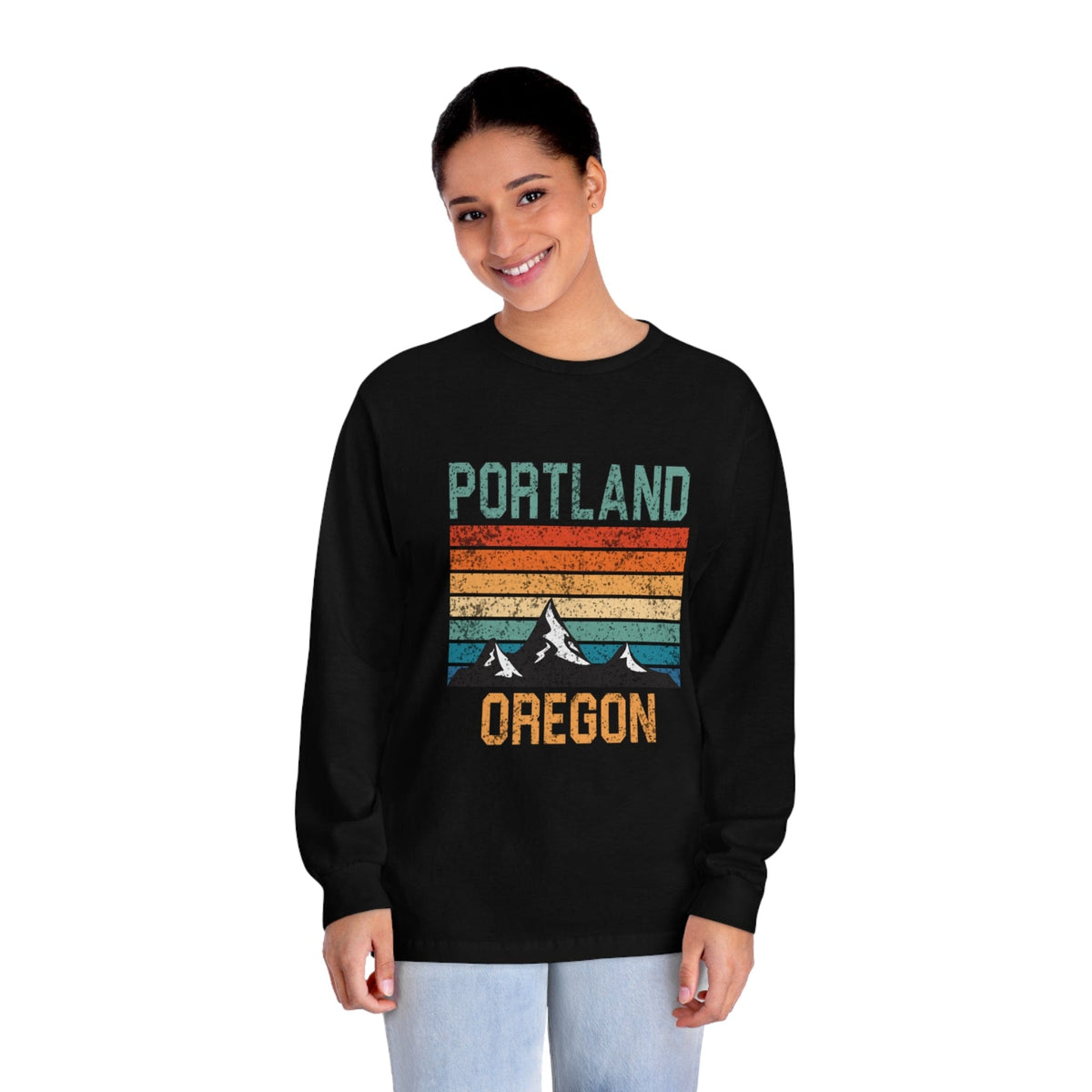 PORTLAND – Trendy Design, Premium Long Sleeve Tee