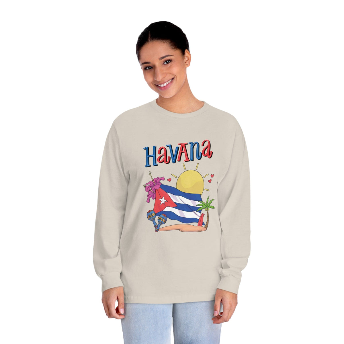HAVANA – Trendy Design, Premium Long Sleeve Tee
