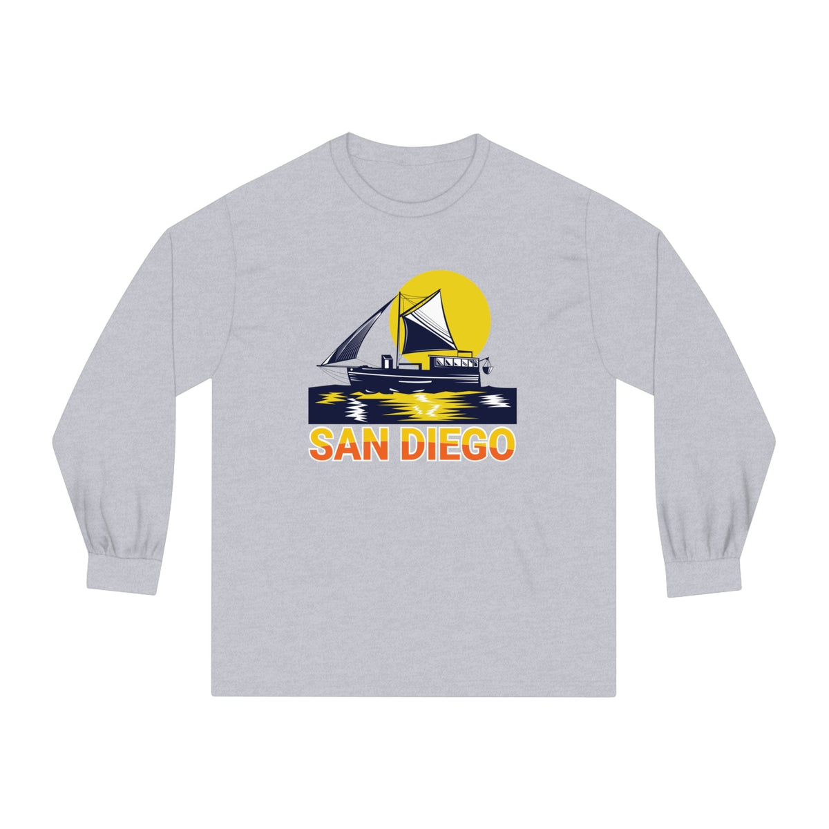 SAN DIEGO – Trendy Design, Premium Long Sleeve Tee