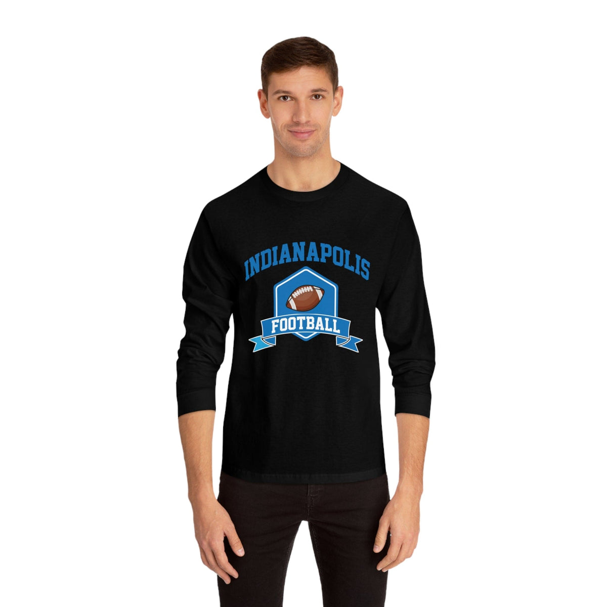 INDIANAPOLIS – Trendy Design, Premium Long Sleeve Tee