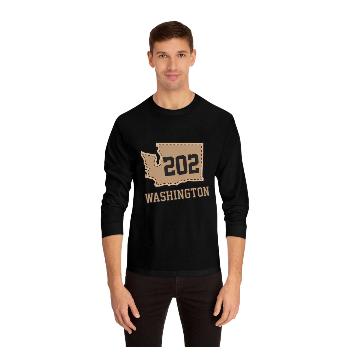 WASHINGTON – Trendy Design, Premium Long Sleeve Tee