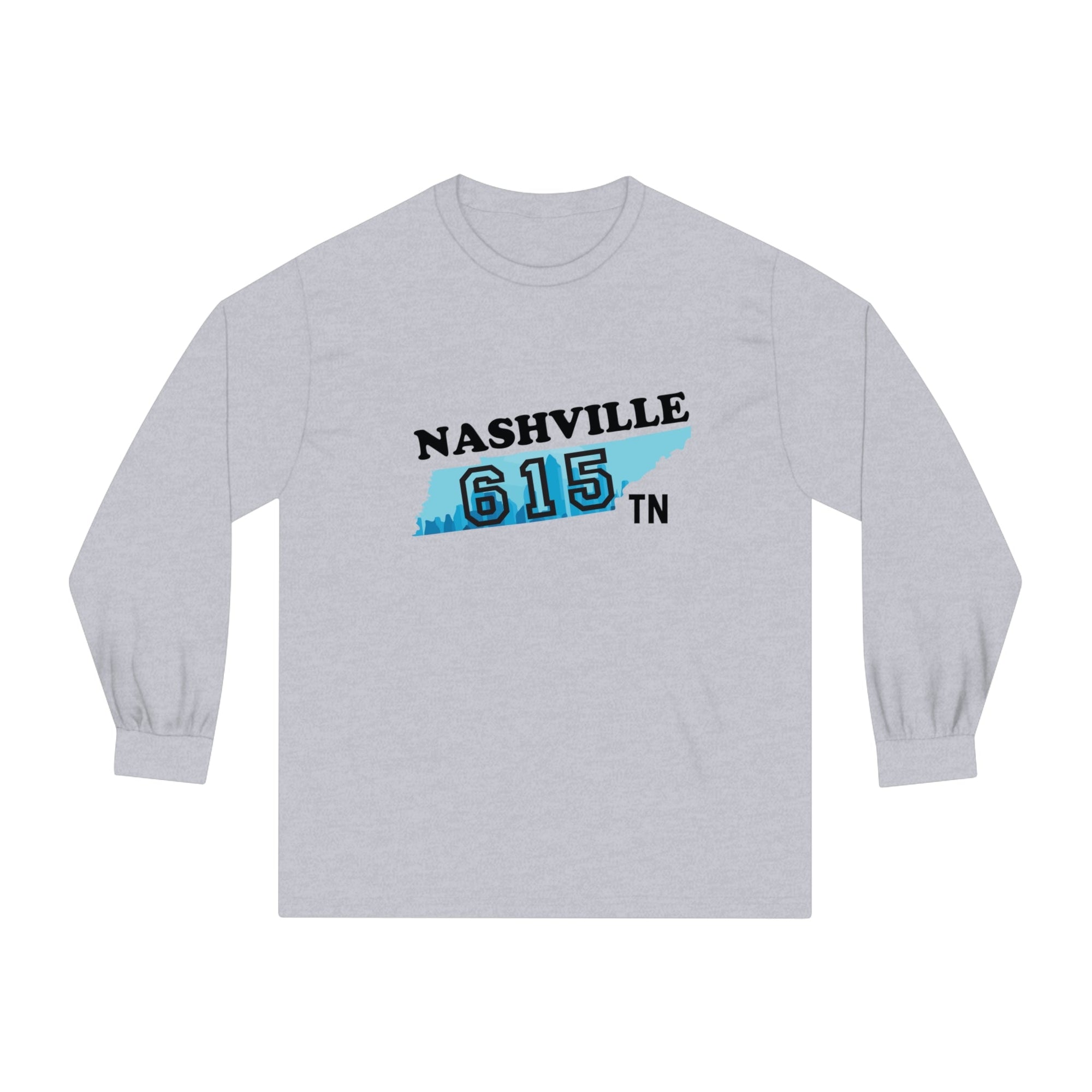 NASHVILLE – Trendy Design, Premium Long Sleeve Tee