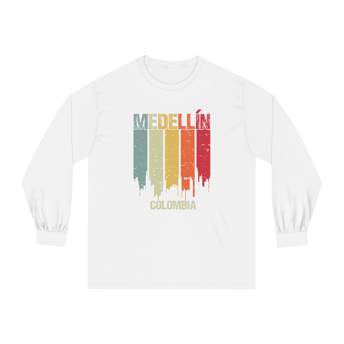 MEDELLIN – Trendy Design, Premium Long Sleeve Tee