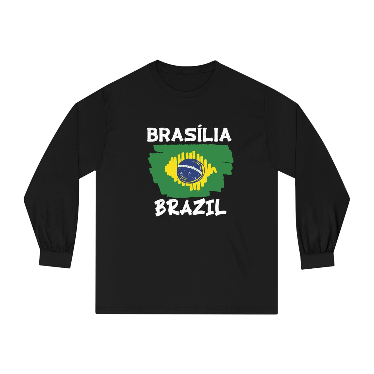 Brushstroke Brasília - Long Sleeve Tee